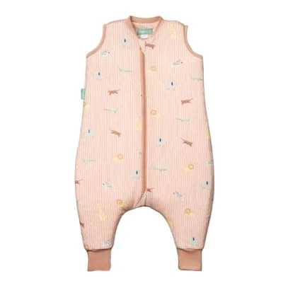 Imagen de molis&amp;co Pijama Manta con Pies 1.0 TOG 80 cm (2 años) Ideal para Primavera y Otoño 100% Algodón (Oeko Tex 100) Jungle