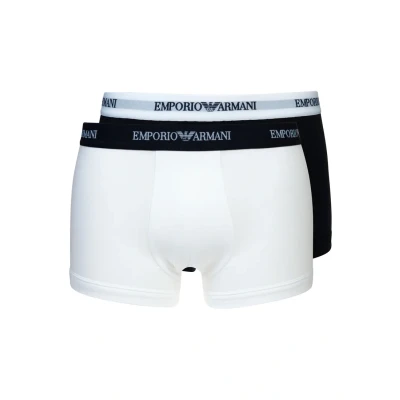 Imagen de Emporio Armani 2 PACK Culotte, Hombre, Talla: Small, White/blue