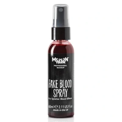 Imagen de Moon Terror Spray de sangre falsa Pro FX Maquillaje SFX para Halloween Vampire Zombie Theatre efectos especiales Rojo 60ml