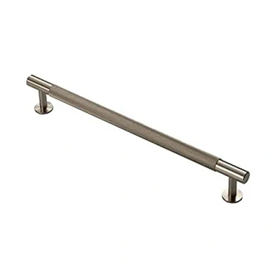 Imagen de Carlisle Brass FTD700 Tirador de armario moleteado, níquel satinado, 224 mm