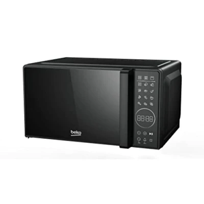 Imagen de Microondas con grill Beko MGC20130BFB, 700 W Potencia del Microondas, 900W Grill, 10 Niveles de Potencia, 20 l, Negro