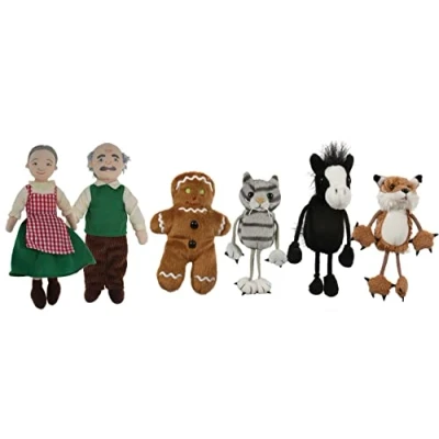 Imagen de The Puppet Company Juego de Marionetas Dedo Gingerbread Man Story