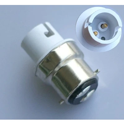 Imagen de B22 a B15/B15d/BA15D se halógeno o LED Bombilla adaptador hembra)