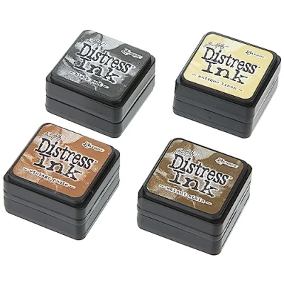 Imagen de Ranger Distress Tinta Kit #3 TDPK40330, Multicolor, 2.54 x cm