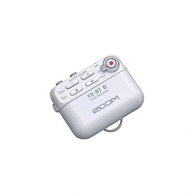 Imagen de Zoom F2 BT White Field Recorder with Bluetooth and Lavalier Mic