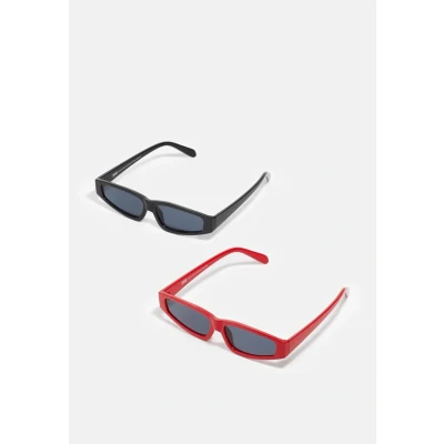 Imagen de Urban Classics Sunglasses Lefkada Unisex 2 PACK Gafas de sol, Hombre, Talla: One Size, Black/red