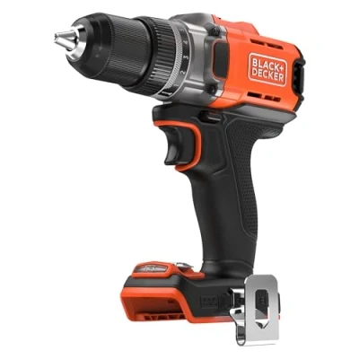 Imagen de BLACK+DECKER Taladro sin cable POWERCONNECT de 18V (sin batería ni cargador), BCD382XN XJ