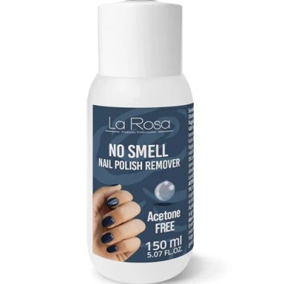 Imagen de LaRosa Quitaesmalte SENSITIVE SIN ACETONA 150ml NO SMELL para una eliminación suave y eficaz de esmaltes, ideal uñas quebradizas