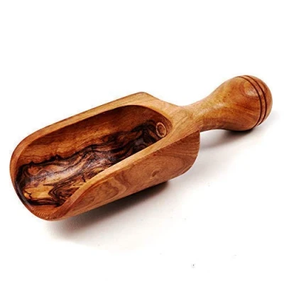 Imagen de Cucharas Dosificación, Especias Cuchara de Madera Olivo 14cm