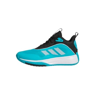 Imagen de adidas Ownthegame 3.0 Shoes, Zapatillas de Baloncesto Hombre, Lucid Cyan FTWR White Core Black, 49 1/3 EU