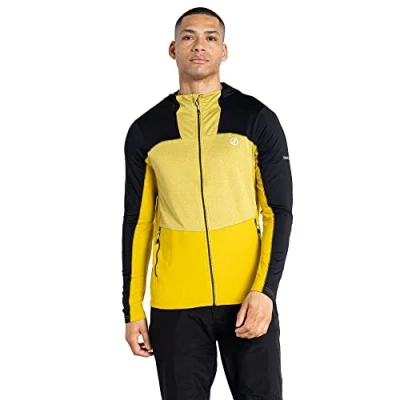 Imagen de Dare2b Revive II para hombre Core Strech esquí, senderismo y trekking: tejido elástico con respaldo cálido reciclado, secado rápido, capucha cremallera completa