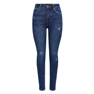 Imagen de ONLY Onlmila Vaqueros pitillo, Mujer, Talla: 25x32, Dark blue denim