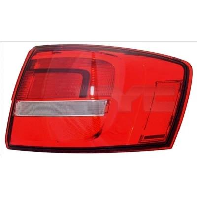 Imagen de TYC 11 6784 9 Piloto trasero izquierda Parte exterior Rojo sin portalámparas VOLKSWAGEN: Jetta 4
