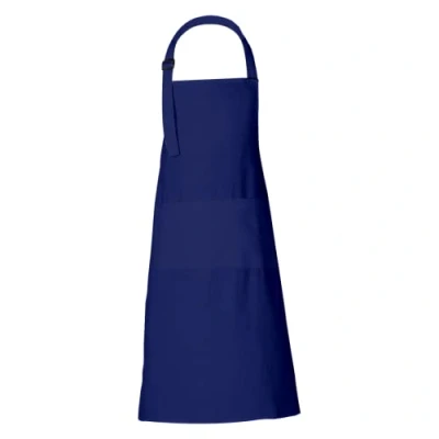 Imagen de RAJRANG BRINGING RAJASTHAN TO YOU Delantal De Cocina Algodón Azul Bolsillo Ajustable Correa Para El Cuello Restaurante Hotel 68 X 88 Cm