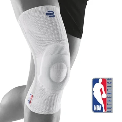Imagen de BAUERFEIND Rodillera &quot;Knee Support NBA&quot;, Unisex, 1 Deportiva para Baloncesto, Rodilla Derecha e Izquierda