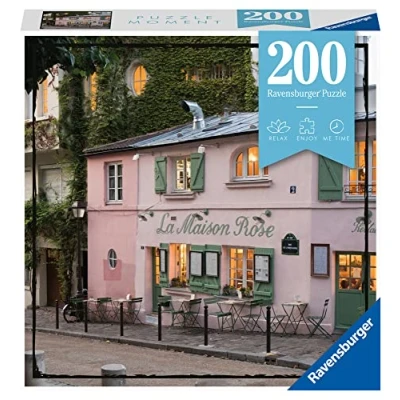 Imagen de Ravensburger Puzzle: Paris, Puzzles para Adultos y Niños, Rompecabezas Adultos, puzzle 200 piezas, Regalos Originales Mujer, No incluye Pegamento enmarcar, 33x21