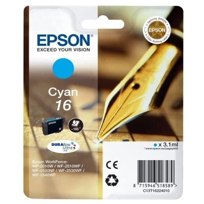 Imagen de Cartucho De Tinta Cian Epson 16 C13t16224012