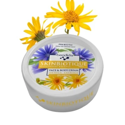 Imagen de Bendida Skinbiotique Crema nutritiva para piel muy seca rostro y cuerpo con extracto de árnica Relajante hidratante a 150 ml