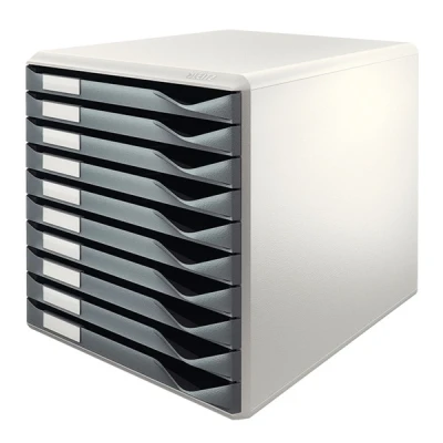 Imagen de Leitz Form 52810089 Buc de cajones, 10 Gris oscuro, Plástico