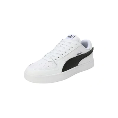Imagen de Puma Caven 2.0 Unisex Zapatillas, Talla: 43, White/black Piel/piel de imitación