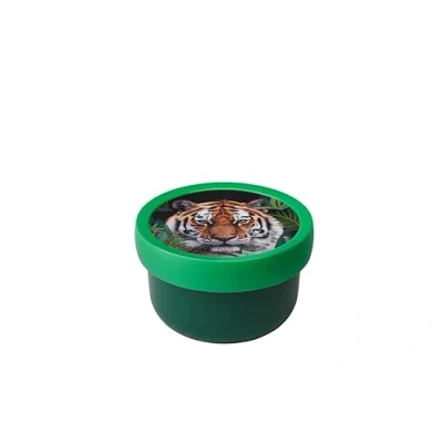 Imagen de Mepal Cajita para fruta Campus Snack box niños Apto lavavajillas y microondas Sin BPA 300 ml Wild Tiger