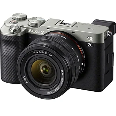 Imagen de Sony Alpha 7 C Cámara evil de fotograma completo con objetivo zoom FE 28 60 mm F4 5.6