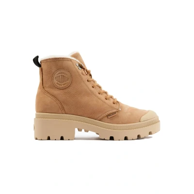 Imagen de Palladium Pallabase Botines bajos, Mujer, Talla: 40, Ochre tan Zapatos