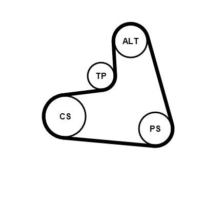 Imagen de CONTITECH 6PK1120K3 Juego de correas trapeciales poli V SEAT: Leon I Hatchback, Toledo 2 Limousine, Ibiza 2, VOLKSWAGEN: Golf 4, Multivan 5 (7HM