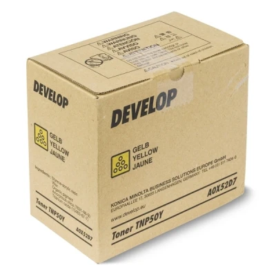 Imagen de ineo+ 3100P Develop TNP 50Y (A0X52D7) toner amarillo