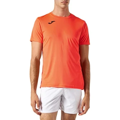 Imagen de Joma Record II Camiseta de Running, Hombre, Naranja (Coral Fluor), 2XL
