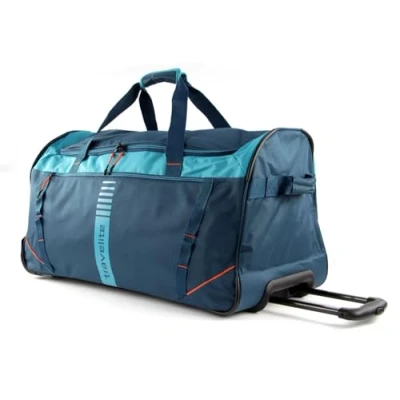 Imagen de travelite Bolsa de Viaje con 2 Ruedas Talla L, Serie Equipaje Basics Active: para Suave diseño Fresco, 71 cm, 86 litros