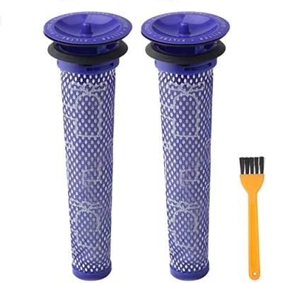 Imagen de Filtros de repuesto para aspiradoras inalámbricas Dyson DC58 DC59 DC61 DC62 V6 V7 V8 Animal sustituye a la pieza #965661 01 filtro premotor 2 unidades