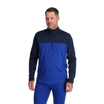 Imagen de Spyder Camiseta de manga larga, Hombre, Talla: Large, Electric blue
