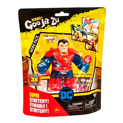 Imagen de Bandai Heroes of Goo JIT Zu CO41288 Figura de Acción Juguete, DC Armored Superman, Multicolor: Superman para Coleccionistas