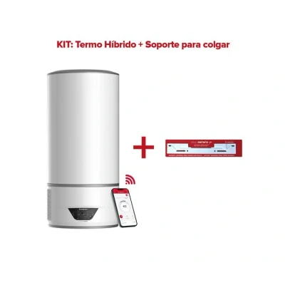 Imagen de Termo Eléctrico Ariston Lydos Hybrid Wifi 80l+soporte De Pared