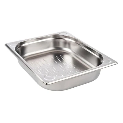 Imagen de APS 81901 GN 1/2 contenedor perforado, gastronorm inoxidable, dimensiones 265 x 325 mm/altura 65 mm