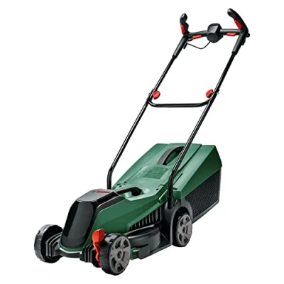 Imagen de Bosch Home and Garden 06008B9A08 Cortacésped a Batería CityMower, 18 V, sin Batería, Ancho de Corte: 32 cm, Céspedes Hasta 300 m², Embalaje en Caja
