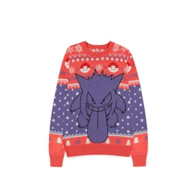 Imagen de DIFUZED Jersey Marca Modelo Navidad Gengar Pokemon