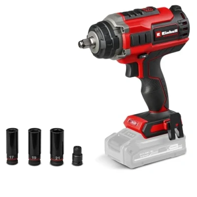 Imagen de Einhell Professional Atornillador de impacto con batería IMPAXXO 18/400 Power X Change (iones Li, 18V, 400 Nm, engranaje 3 marchas, motor sin escobillas, envío ni cargador)