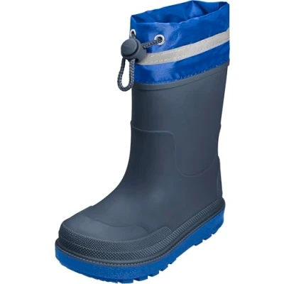 Imagen de Playshoes Gummistiefel, Botas de Lluvia, Marine Stulpe, 31 EU
