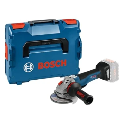 Imagen de Bosch Professional GWS 18V 10 PSC Amoladora angular a batería, módulo Connectivity, hombre muerto, sin en L BOXX, 18 V