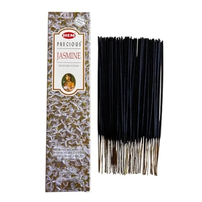 Imagen de Varillas de Incienso HEM Jasmine 1 Paquete 100 g (80 90 Varillas) Aromaterapia Meditación Yoga Packaging EcoFriendly