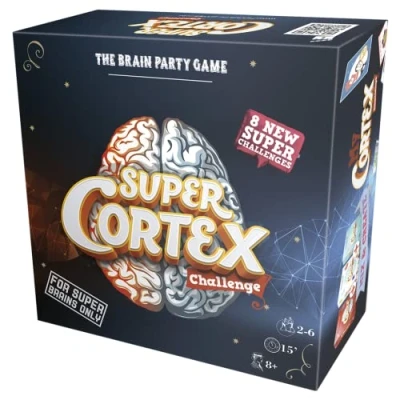 Imagen de Zygomatic Super Cortex ¡Desfia a tu Cerebro con este Divertivo Juego De Cartas! Partir 8 Años 2 6 Jugadores 15 Minutos por Partida En Español y Portugues