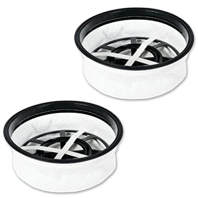 Imagen de Spares2go 30,5 cm gamuza de microfibra redondo filtros para aspiradora Numatic Henry Hetty James (lote 2)