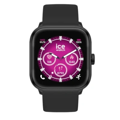Imagen de ICE WATCH smart 2.0 Black Reloj negro para Mujer con Correa de silicona 023066 (1.7)