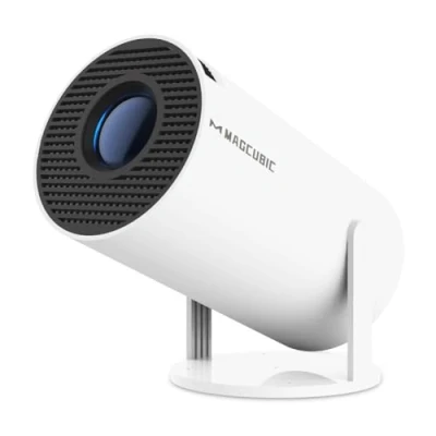 Imagen de Proyector Portátil con Android 11, Mini 4k 1080P Full HD Soporte 200ANSI 8000L, Videoproyector WiFi 5G BT 5.0, Cine 180 Se Puede Girar para TV Stick