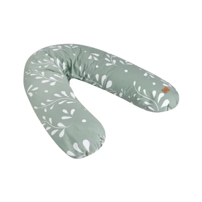 Imagen de Béaba, Big Flopsy, Cojin Lactancia, Almohada de Maternidad y Embarazada, Multifuncional, Adecuada para Dormir/Amamantar, Soporte, Hipoalergénica, Noche Tranquila,Flor Algodón,Oekotex,Naturaleza