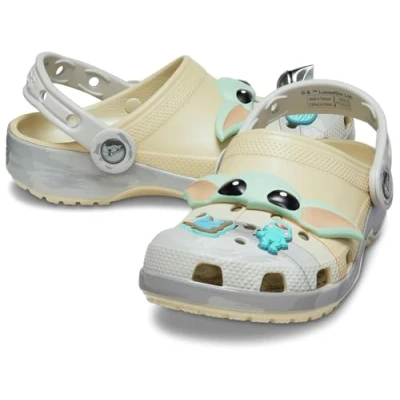 Imagen de Crocs Unisex Niño Grogu Classic Clog K Zueco, Bone, 36/37 EU