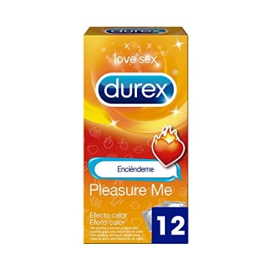 Imagen de Durex Enciendeme Preservativos con Efecto Calor 12 Unidades, pleasure me (8042628)
