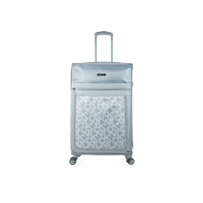 Imagen de DKNY Maletas Grandes Maleta Grande Blanda de Tela. Trolley Viaje Blandas y Tela Resistentes. con candado combinacion., Storm Grey Logo Print